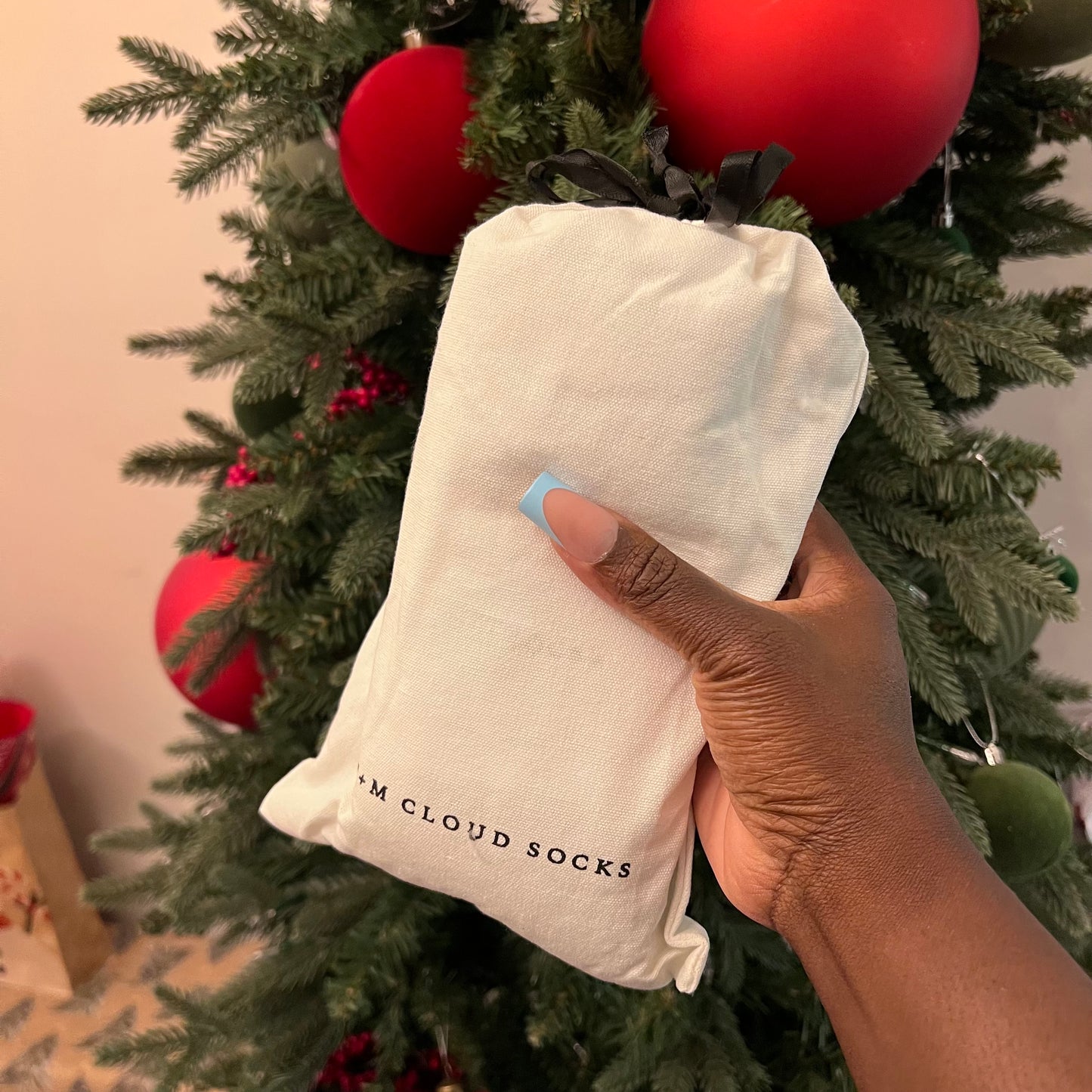 Fuzzy Cloud Socks