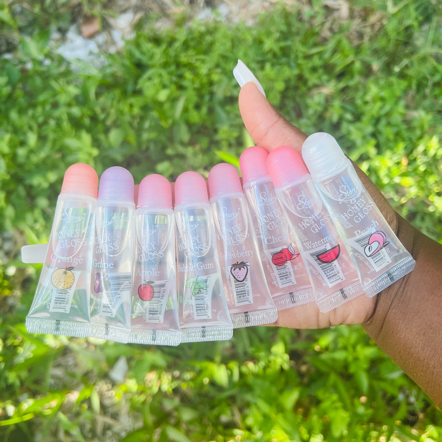 Clear Mini Honey Lipgloss
