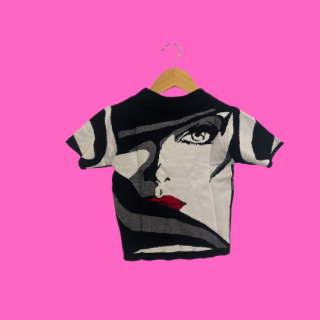 V Neck Collar Top