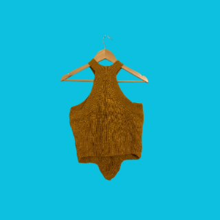 Flower Shaped Halter Top