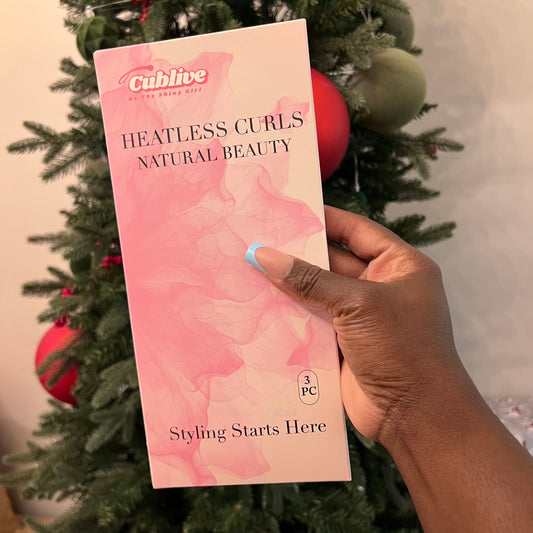 Satin Heatless Curling Set